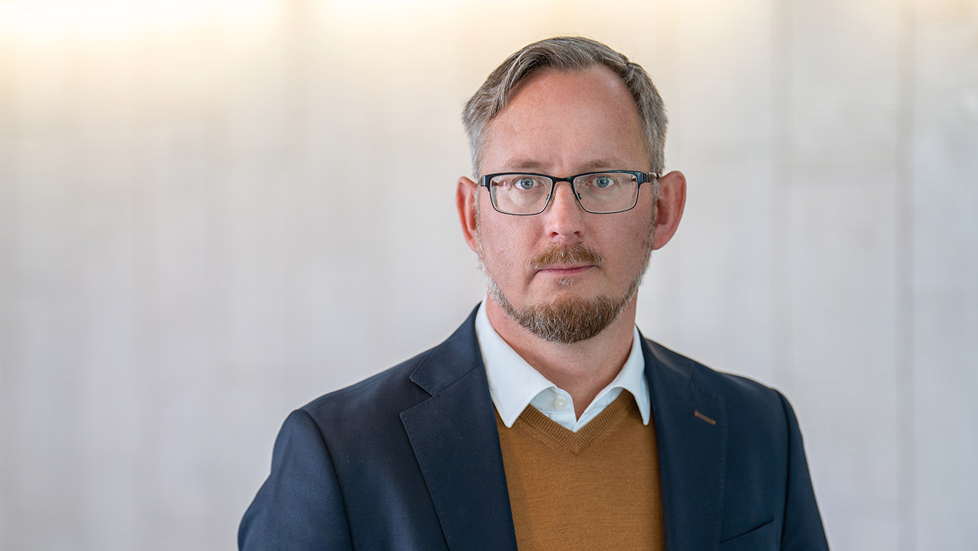 Henrik Stävberg, förhandlingschef på IKEM.